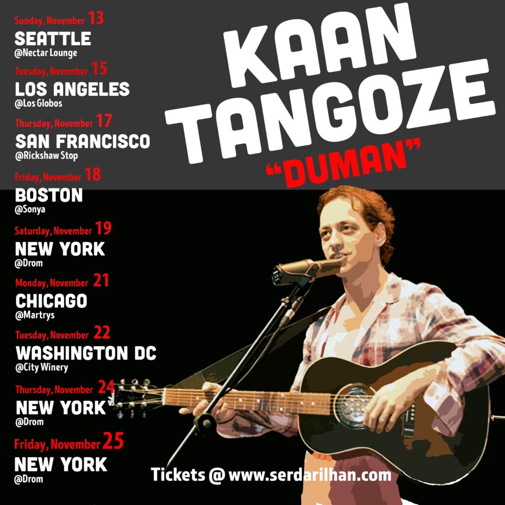 Kaan Tangoze in New York