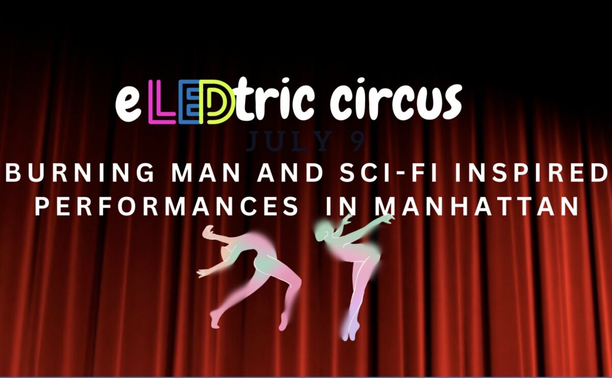 eLEDtric circus flyer