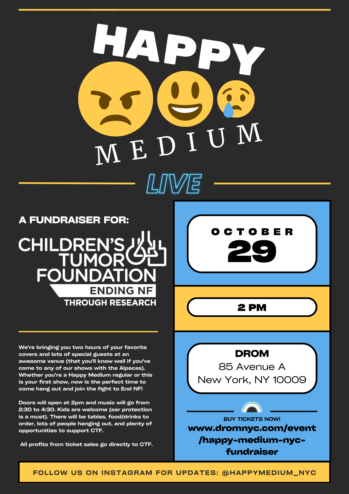 Happy Medium NYC Fundraiser